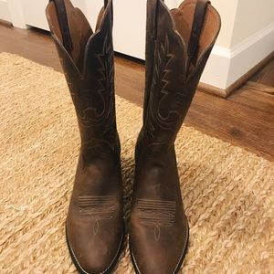 Ariat Leather Cowgirl Boots